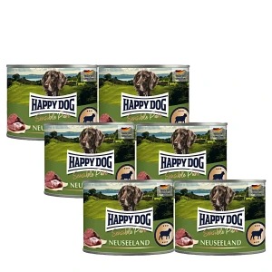 Happy Dog Sensible Pur Neuseeland Bárány színhús konzerv 6x200g